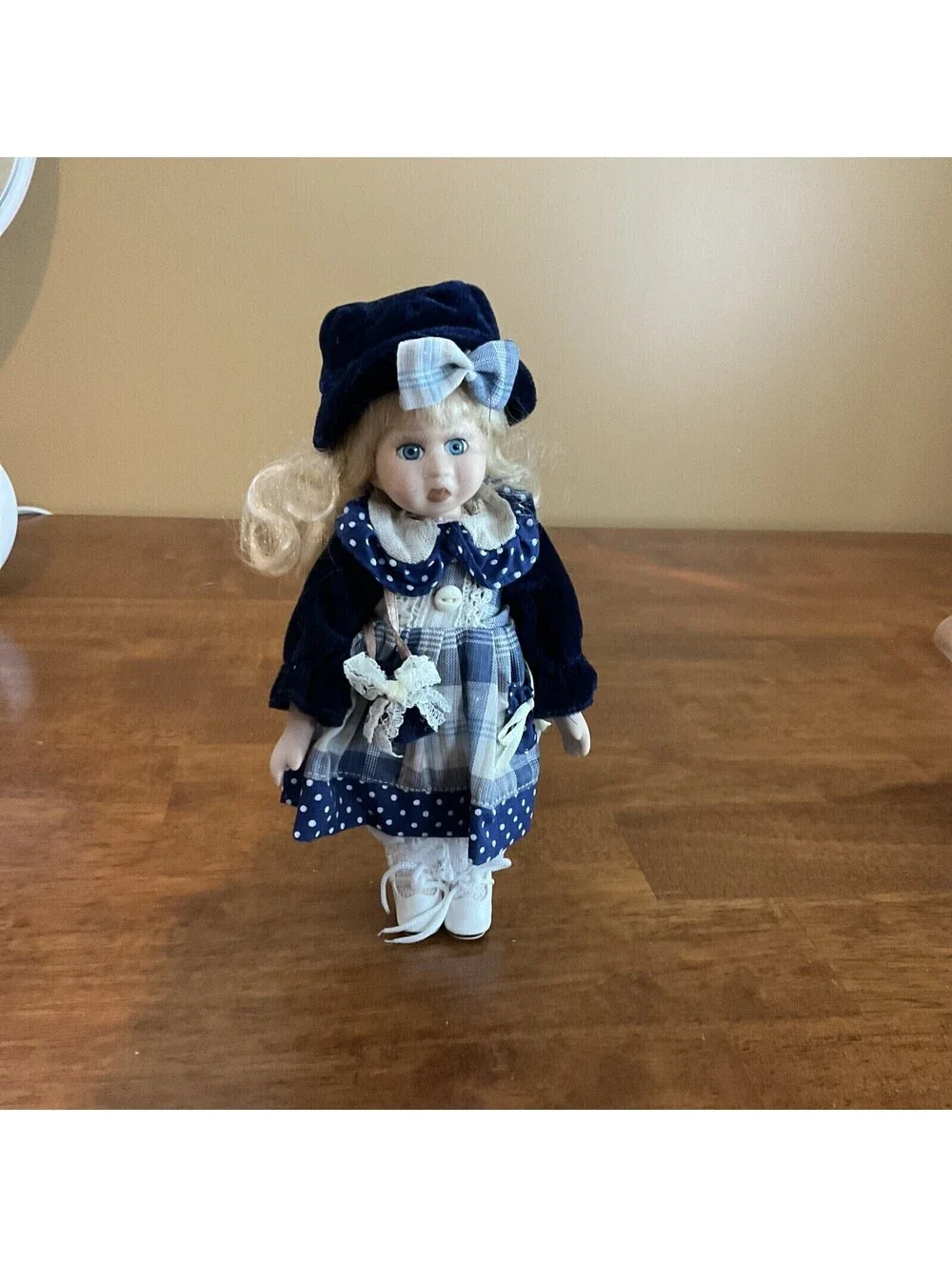 Signature Collection Petite Porcelain Doll, Hand Crafted, Limited Edition NO BOX